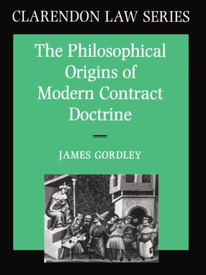 cover image of The Philosophical Origins of Modern Contract Doctrine